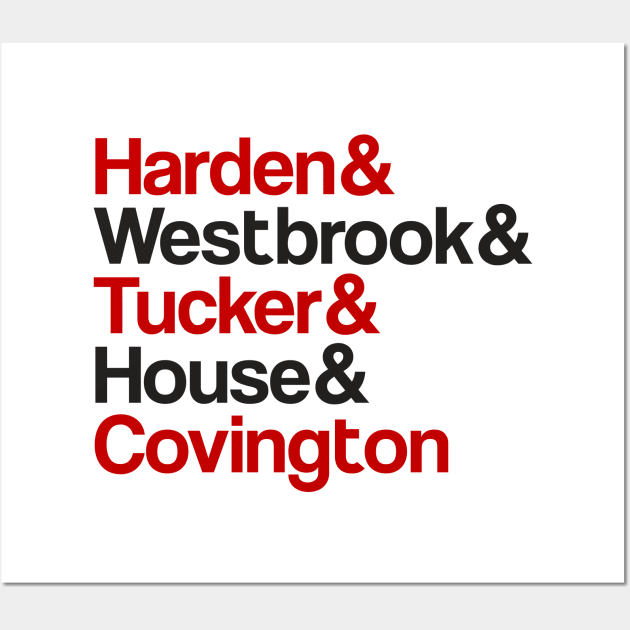 Houston Rockets Shooting all the way to the Top Wall Art by BooTeeQue